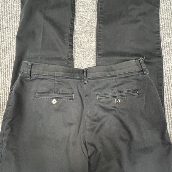 Lee Total Freedom Pant Men 12L‎ (34x32) Black Chino Casual Straight Leg Work - Picture 7 of 15